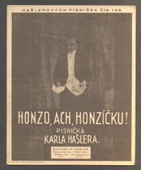 HAŠLER, KAREL: HONZO, ACH HONZÍČKU! - 1926. Hašlerových písniček č. 158.