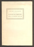 FIELDING, HENRY: ESSAY O VKUSU PŘI VÝBĚRU KNIH. - 1940.