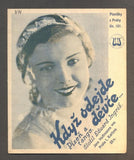 INGRIŠ, EDUARD: KDYŽ ODEJDE DĚVČE ... - 1922. Písničky z Prahy č. 101.