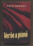 KOHOUT; PAVEL: VERŠE A PÍSNĚ. - 1953. Edice Boj.