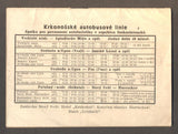 AMBROŽ, JINDŘICH: VÝLETY NA KRKONOŠE. - (1926).