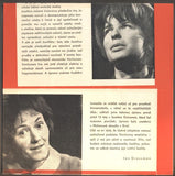 Jaroslava Tvrzníková; Zdena Hadrbolcová - VLADISLAV VANČURA: JOSEFINA. - 1962.