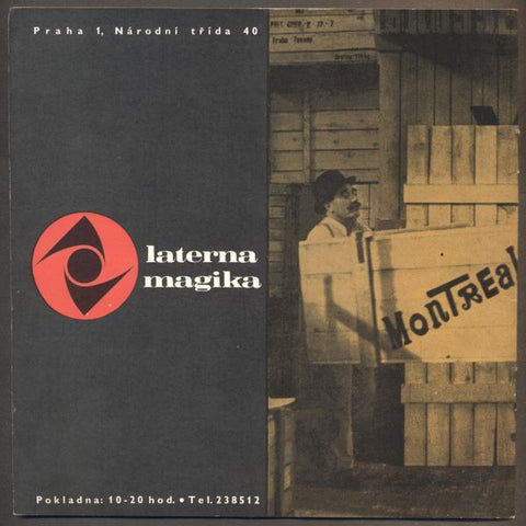 LADISLAV RYCHMAN - JIŘÍ PROCHÁZKA: REVUE Z BEDNY. - LATERNA MAGIKA 1967. /b/