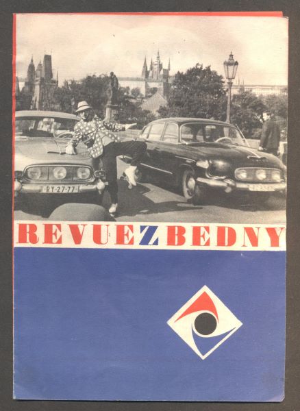 LADISLAV RYCHMAN - JIŘÍ PROCHÁZKA: REVUE Z BEDNY. - LATERNA MAGIKA 1967. /a/