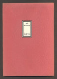WOLKER, JIŘÍ: DĚTI.  Próza z pozůstalosti.  - 1930.