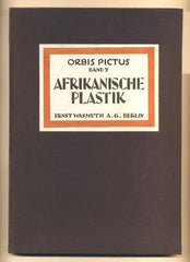 EINSTEIN, CARL: AFRIKANISCHE PLASTIK. - Orbis Pictus Band 7. (1920).