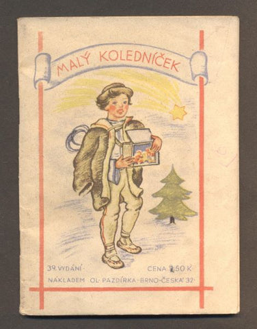 PAZDÍREK, LUDEVÍT R. (uspořádal): MALÝ KOLEDNÍČEK. - 1941.