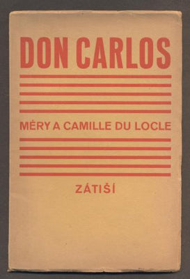 MÉRY A CAMILLE DU LOCLE: DON CARLOS. - 1931.