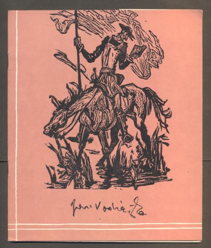 Vodrážka - JAROSLAV VODRÁŽKA. DROBNÁ GRAFIKA, KNIŽNÍ ZNAČKY. Katalog výstavy. 1973.