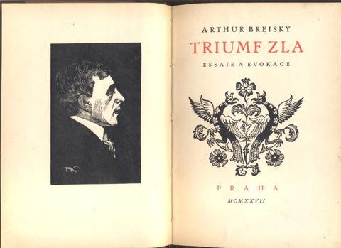 Braunnerová - BREISKY, ARTHUR: TRIUMF ZLA. - 1927.