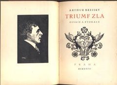 Braunnerová - BREISKY, ARTHUR: TRIUMF ZLA. - 1927.