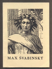 Švabinský - MAX ŠVABINSKÝ: GRAFICKÉ DÍLO. 1948. Katalog výstavy.