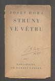 ŠALDA, F. X..  podpis, dat. 1927.