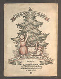SANDTNEROVÁ, MARIE: CUKROVINKY A PAMLSKY NA VÁNOČNÍ STROMEČEK A STOLEČEK. - 1925. /kuchařka/