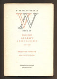 NEZVAL, VÍTĚZSLAV: BÁSNĚ ALARMY A RÁNY NA BUBEN. - 1951. Dílo IV.