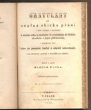 ŠULC, P. J.: VŠEOBECNÝ GRATULANT. - 1872.