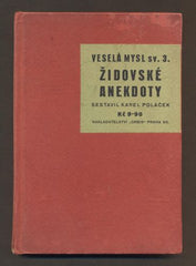 POLÁČEK, KAREL (sestavil): ŽIDOVSKÉ ANEKDOTY. - 1933.