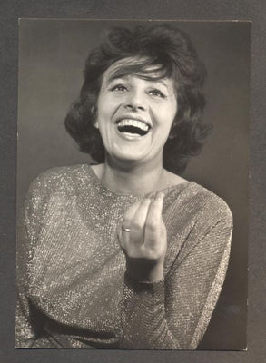 JUDITA ČEŘOVSKÁ. - Fotografická pohlednice.