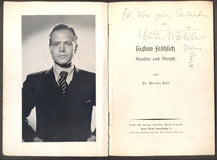 HOLL, WERNER: GUSTAV FRÖHLICH - KÜNSTLER UND MENSCH. - (1936).