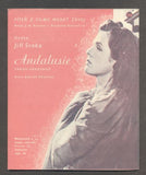 VLASTA MATULOVÁ - "ANDALUSIE" - 1942.
