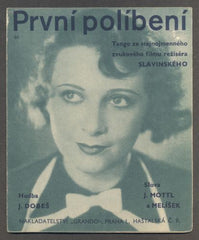 MARKÉTA KRAUSOVÁ - "PRVNÍ POLÍBENÍ". - 1935.