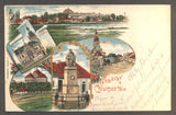 POZDRAV Z CHLUMCE NAD CIDLINOU. - Pohlednice. Dopisnice.