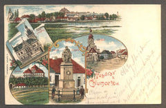 POZDRAV Z CHLUMCE NAD CIDLINOU. - Pohlednice. Dopisnice.