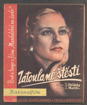 ZITA KABÁTOVÁ - "ZATOULANÉ ŠTĚSTÍ". 1936.