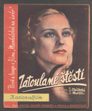 ZITA KABÁTOVÁ - "ZATOULANÉ ŠTĚSTÍ". 1936.