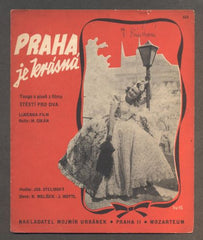 JARMILA KŠÍROVÁ - "PRAHA JE KRÁSNÁ". - 1940.