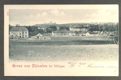 GRUSS AUS CHLUMETZ BEI WITTNGAU / CHLUM U TŘEBONĚ. - 1900. Pohlednice. Dopisnice.