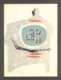 JIŘÍ VOSKOVEC - JAN WERICH: GOLEM. Státní divadlo v Ostravě. 1965.