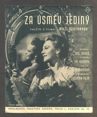ZITA KABÁTOVÁ - "ZA ÚSMĚV JEDINÝ". - 1942.