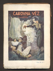 BATĚK, ALEXANDR: ČAROVNÁ VĚŽ.  Obálka (ZDENĚK BURIAN),  - 1922.