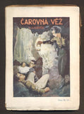 BATĚK, ALEXANDR: ČAROVNÁ VĚŽ.  Obálka (ZDENĚK BURIAN),  - 1922.