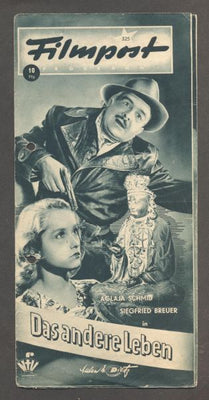 DAS ANDERE LEBEN. - Filmpost Programm 325.