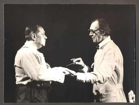 JOSEF KEMR; RUDOLF HRUŠÍNSKÝ - KAREL ČAPEK: BÍLÁ NEMOC. (1980).