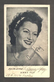 ANNY FEY. - Podpis. 1954.