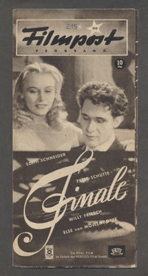 FINALE. - Filmpost Programm 210.