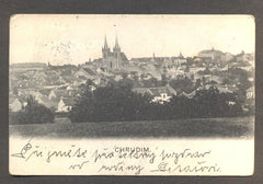 CHRUDIM. - Pohlednice. Dopisnice.