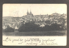 CHRUDIM. - Pohlednice. Dopisnice.