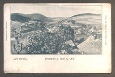 POZDRAV Z ÚSTÍ NAD ORLICÍ. - Pohlednice. Dopisnice.