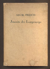 FREUD, SIGMUND: JENSEITS DES LUSTPRINZIPS. - 1923.