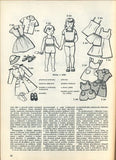ZIMNÍ MAGAZIN ČASOPISU ŽENA A MÓDA ROK 1950.