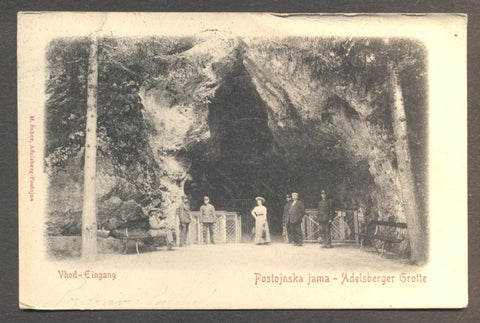 POSTOJNSKA JAMA - ADELSBERGER GROTTE / POSTOJENSKÁ JESKYNĚ. - Pohlednice. Dopisnice.