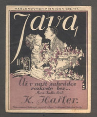 HAŠLER, KAREL: AŽ V NAŠÍ ZAHRÁDCE ROZKVETE BEZ. - 1924. Hašlerových písniček č. 111.
