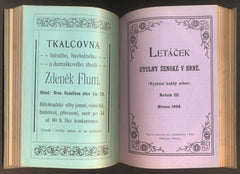 LETÁČEK ÚTULNY ŽENSKÉ V BRNĚ. Roč. III. 1905 - 1906.