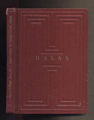 HALAS; FRANTIŠEK: TRIPTYCH O OHROŽENÉ ZEMI.  - 1959. Edice Skvosty sv. 18.