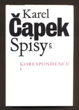 ČAPEK, KAREL: KORESPONDENCE I.; II. - 1993.