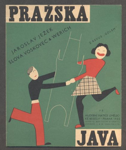 Zelenka - JEŽEK; JAROSLAV: PRAŽSKÁ JAVA. - 1932. Voskovec a Werich.